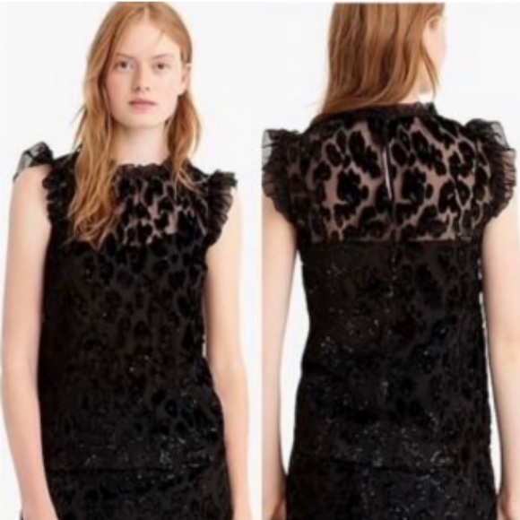 J.Crew Holiday Top - Picture 1 of 6